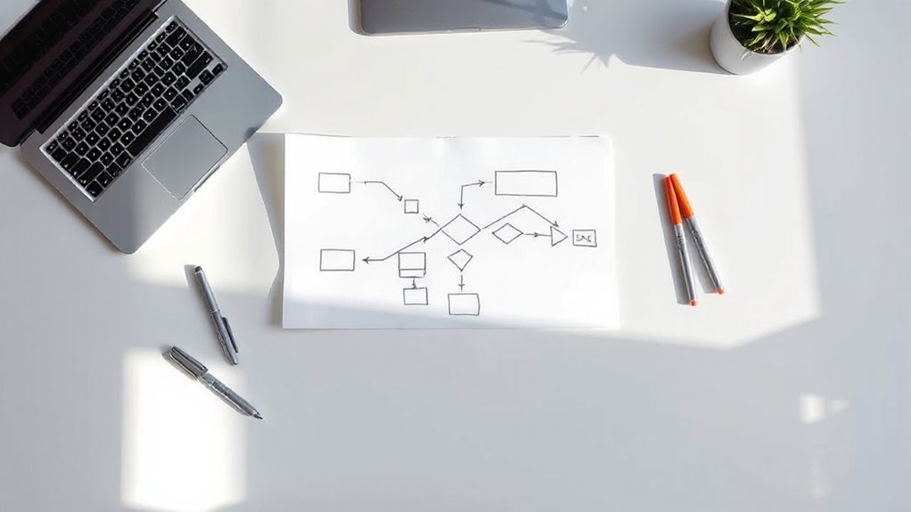 design an effective workflow chart