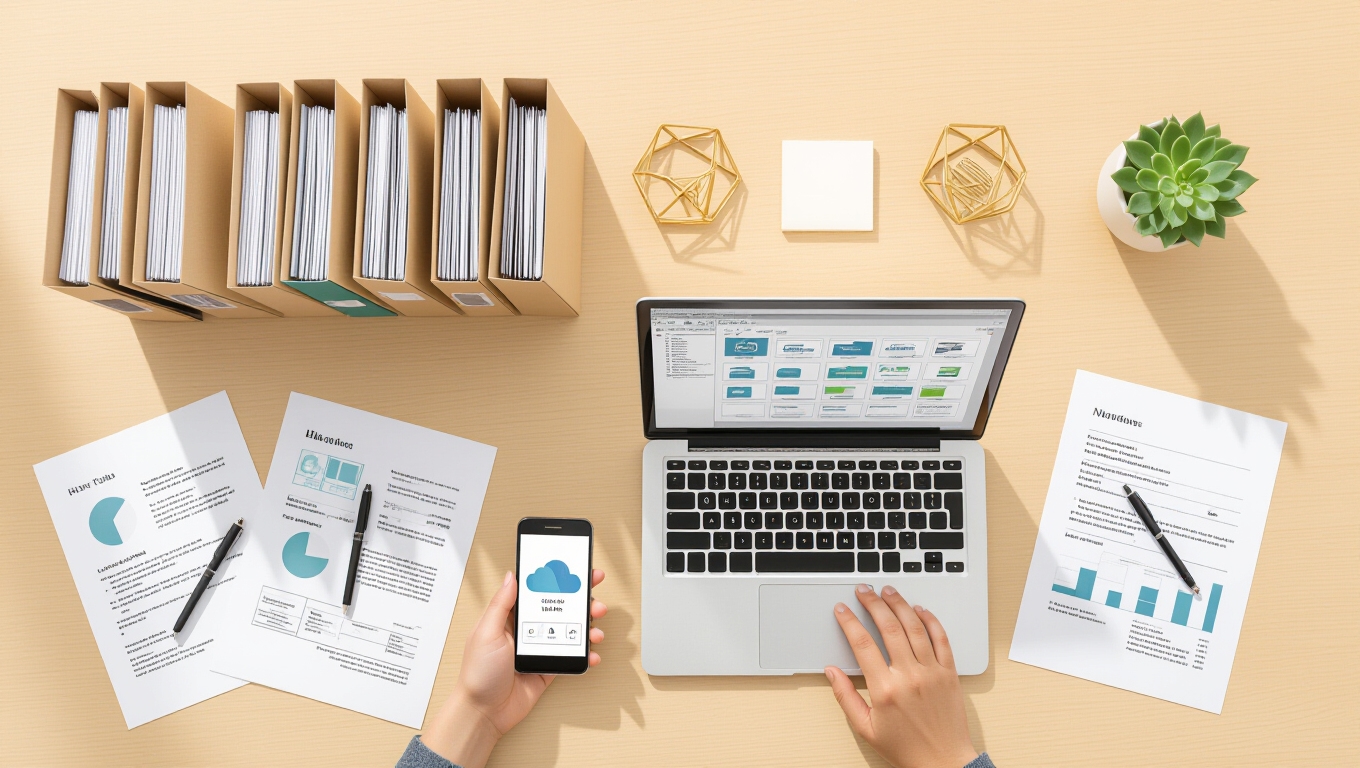 effective digital document organization