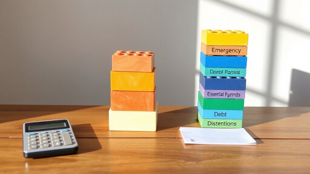 identify essential expenses first