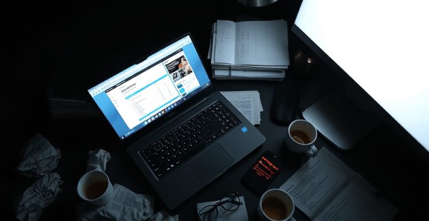 work addiction during crises