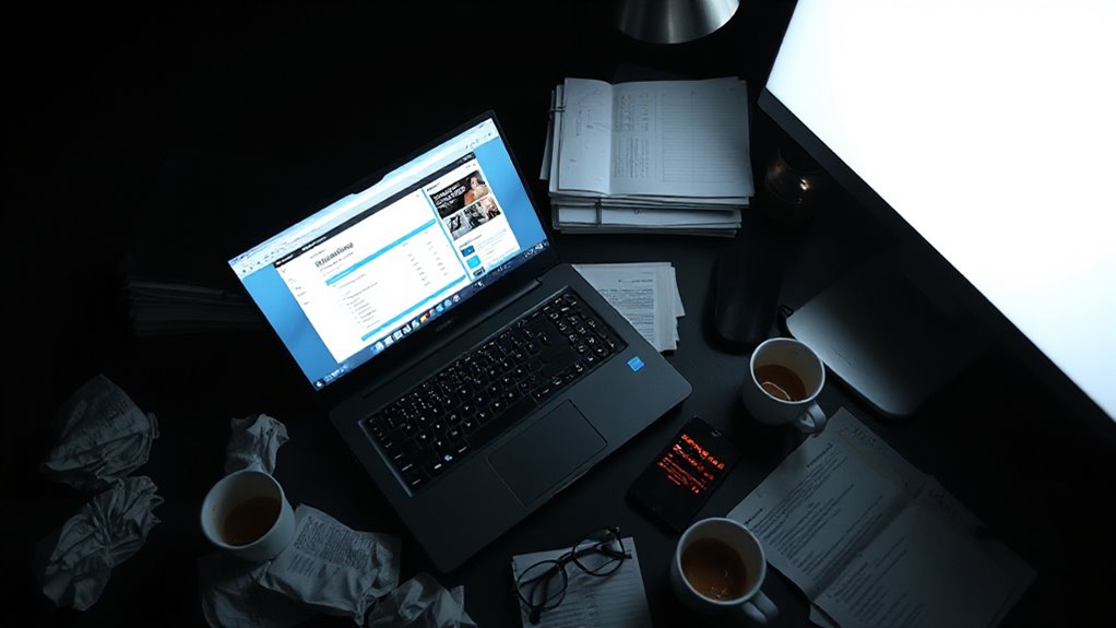 work addiction during crises