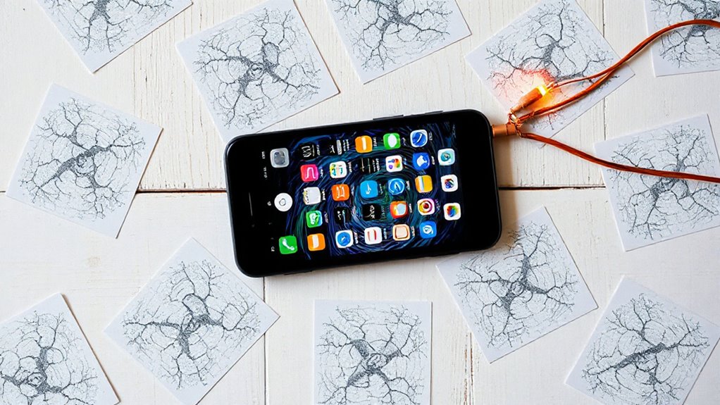 smartphone distraction and brain change