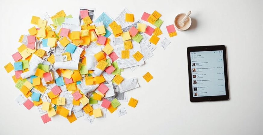 consolidate information restore focus