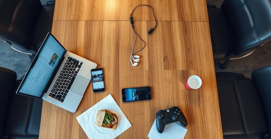 pretend to listen secretly browse