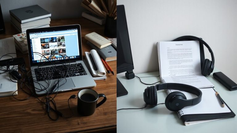 music disrupts deep focus