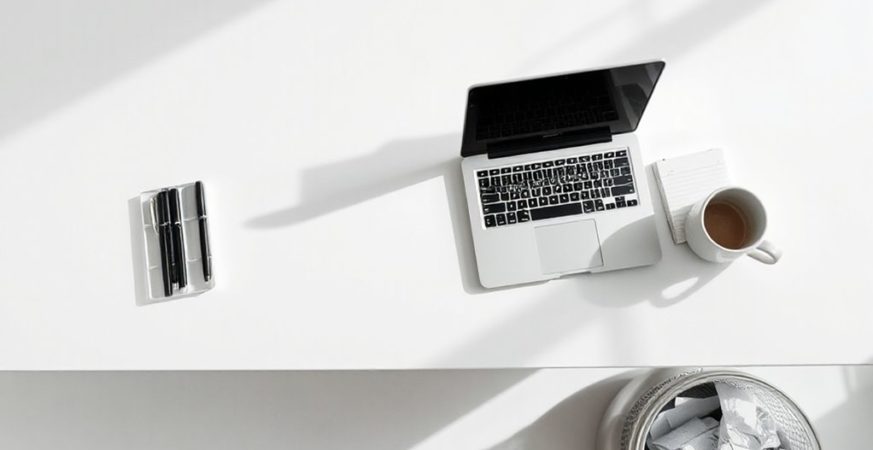 clutter free high performance workspace