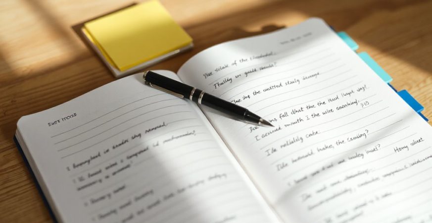 keep your notes organised