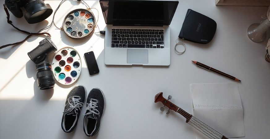 multiple hobbies alongside productivity