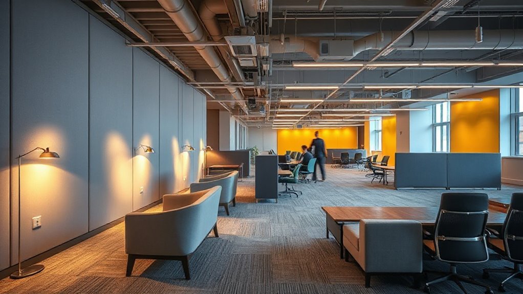 open plan office noise sabotage