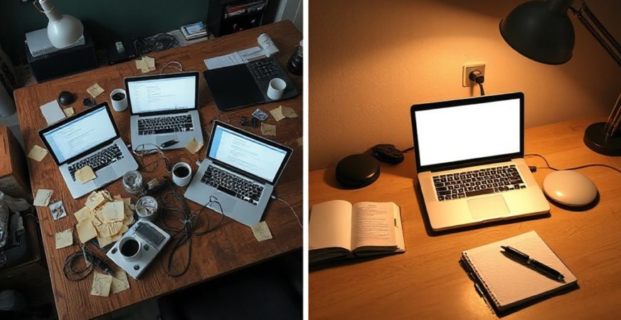 single tasking improved small project workflow