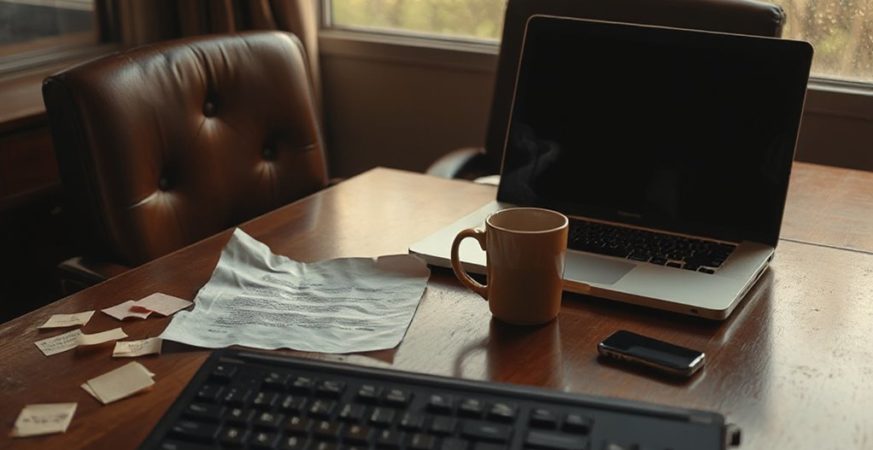 burnout prompting contemplated resignation