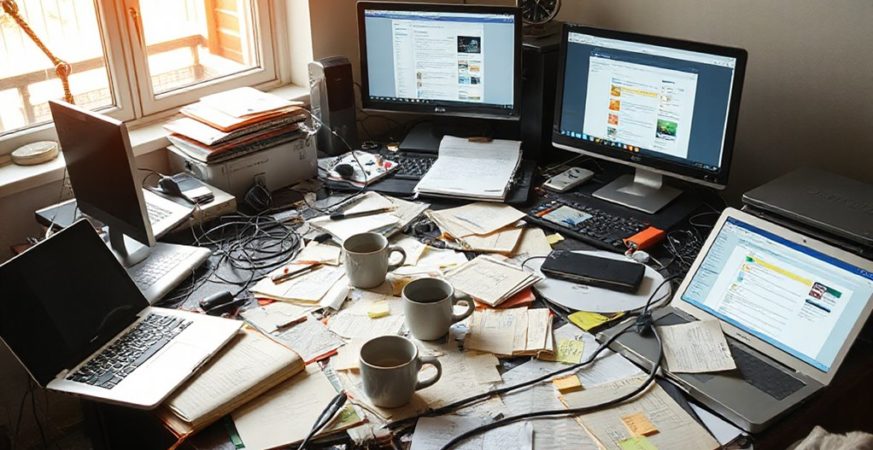 task switching overwhelm at work