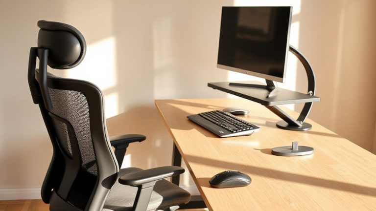 ergonomic home office setup