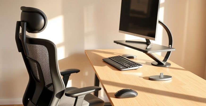 ergonomic home office setup
