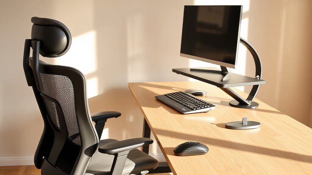 ergonomic home office setup