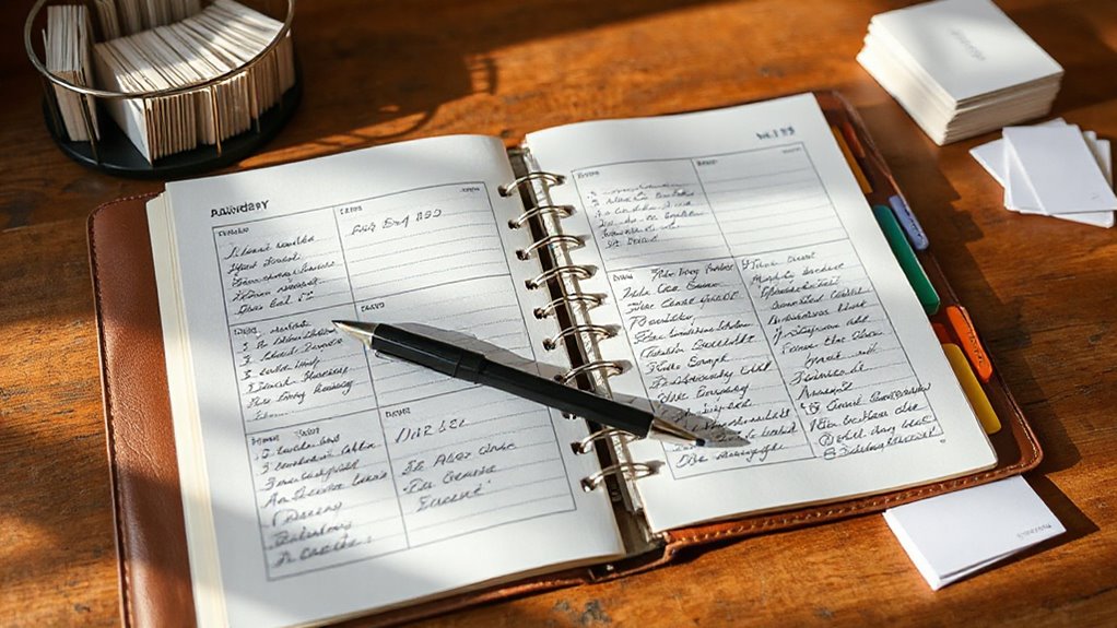 appointment tracking contact preservation